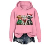Christmas Cow Sweatshirts Highland Cows Christmas Sweatshirt Funny Xmas Hoodie