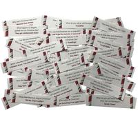 Christmas Cracker Jokes (pre-cut with no repeated jokes) (Pack of 50 Jokes)