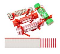 Christmas Cracker Money Wallet, 4 Set Christmas Money Crackers With 40PCS Bag, Candy Shape Pull-out Cash Gift Box Set, Funny Holiday Present For Kids Adults Women Men Girls Boys Mom Dad Family Friends