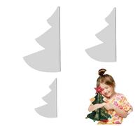 Christmas Crafts, Fabric Christmas Tree Sewing Template 3PCS 8/12/15 Inch Xmas Tree Sewing Pattern Template DIY Sewing Templates Christmas Craft Supplies for Xmas Decor