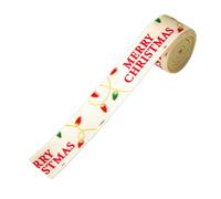 Christmas Crafts - Gift Reinforced with Festive Thread Printed Reusable Christmas Decoration for DIY Crafts | Door, Wall, Party Hall,