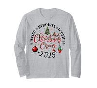 Christmas Crew 2025 Making Memories Matching Family Xmas Long Sleeve T-Shirt