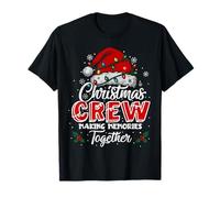 Christmas Crew Making Memories Together Funny Lights Xmas T-Shirt