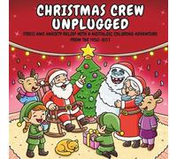 Christmas Crew Unplugged: Bold and Easy Coloring Book Perfect for Stress and Anxiety Relief for Adults and Teens (Scenes from the 1950-80's)