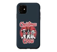Christmas Crew XMAS Puppy Funny Big Dog Christmas Great Dane Case for iPhone 11