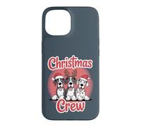 Christmas Crew XMAS Puppy Funny Big Dog Christmas Great Dane Case for iPhone 15