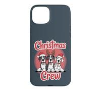 Christmas Crew XMAS Puppy Funny Big Dog Christmas Great Dane Case for iPhone 15 Plus