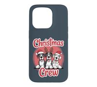 Christmas Crew XMAS Puppy Funny Big Dog Christmas Great Dane Case for iPhone 15 Pro