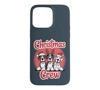 Christmas Crew XMAS Puppy Funny Big Dog Christmas Great Dane Case for iPhone 15 Pro Max