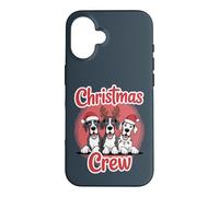 Christmas Crew XMAS Puppy Funny Big Dog Christmas Great Dane Case for iPhone 16