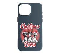 Christmas Crew XMAS Puppy Funny Big Dog Christmas Great Dane Case for iPhone 16 Pro Max