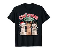 Christmas Crew Xmas Puppy Funny Christmas Labrador Retriever T-Shirt