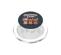 Christmas Crew XMAS Puppy Mix Dog Funny Christmas Chiweenie PopSockets PopGrip for MagSafe
