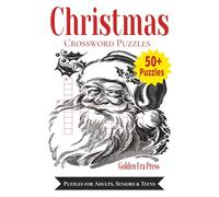 Christmas Crossword Puzzle Book for Adults, Seniors, and Teens: Crossword searches with easy-to-read print about Christmas, Santa Claus, Holiday ... ... Gift for Vacation, Holiday and Relaxation