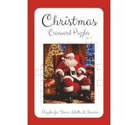Christmas Crossword Puzzles: Crossword Puzzles with Easy to Read Print about Christmas, Santa Claus, The Holidays and More | 6x9 inches, 110 pages | ... Great for Vacations, Holidays and Relaxation