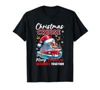 Christmas Cruise Merry Christmas Memories Santa Captain T-Shirt