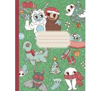 Christmas Cryptids Notebook: A Cute Pastel Goth Notebook Featuring Bigfoot, Nessie, Mothman, and More in Festive Holiday Style. Perfect for Cryptid Fans!