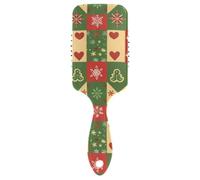 Christmas Cube gentle hair brushes for women thin Designed head massager scalp for thin hair with Ergonomic handle cepillo para cabello