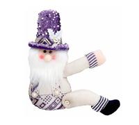 Christmas Curtain Tieback Snowman Reindeer Santa Curtain Holdbacks Fastener Christmas Decor Ornament for Home