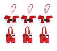Christmas Cutlery Pouch- Cutlery Pouch Bags for Spoon, Reusable Christmas Decoration Ornaments, Table Dinnerware Decorations Supplies | Tableware Bag for Dining Table Restaurant Hotel Party Festivals