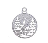 Christmas Cutting Dies Stencil Scrapbooking Embossing Paper Card Decoration Christmas Molds Silicone for Resin