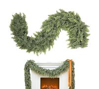 Christmas Cypress Leaf Vines,8.8ft Artificial Christmas Garland,Fake Vines Holiday Decoration