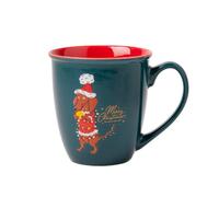 Christmas Dachshund Dog Mug 350ml Cute Festive Dachshund Ceramic Coffee Cup Dog Lover Gift Mug for Hot Chocolate or Tea (H 10cmx W9cm) Assorted Christmas Designs (Dachshund Dog Bauble Mug)