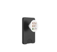 Christmas Dance Santa Reindeer Elf Snowman Holiday Party PopSockets PopWallet for MagSafe