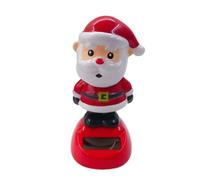 Christmas Dancing Toys | Car Dashboard Doll | Solar Powered Shaking Head Christmas Toy, Cute Cake Figurines, Desk Bedroom Decoration