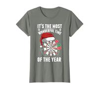 Christmas Darts Dart Board Dart Player Funny Darts T-Shirt