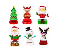 Christmas Dashboard Dancing Toy, Decorative Christmas Santa Claus Dancer Doll - Holiday Decoration Swinging Head,Cute Decorative for Home Office Party Desk Vehicle Shelf