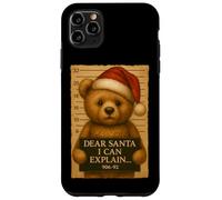 Christmas Dear Santa I Can Explain Funny Cute Teddy Bear Case for iPhone 11 Pro Max