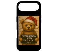 Christmas Dear Santa I Can Explain Funny Cute Teddy Bear Case for iPhone Air