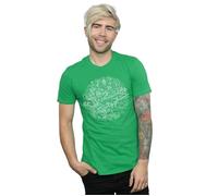 Christmas Death Star T-Shirt Star Wars Green XL