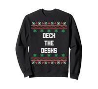 Christmas Deck The Desks Ugly Office Party Sweater Sweatshirt