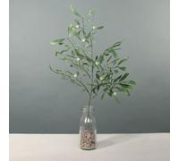 Christmas Decoration - Artificial Mistletoe Stems - Xmas Decor - Re-usable Year After Year - Mistletoe Sprigs - Premium Quality Decoration (4 Stems)