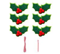 Christmas Decoration Banners for Tree Window Party NonWoven Fabric Hanging Ornament Christmas Party Banners Decoration