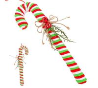 Christmas Decoration Candy Canes - Decorative Candy Canes Shuttle - Classic Christmas Pendant for Bedroom Hotel Living Room Interior Door Wreath Tree Wreath Photography