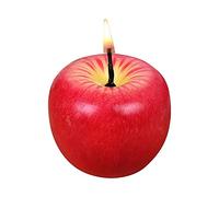 Christmas Decoration Gift Artificial Fruit-Shaped Candle Wedding Party Decoration Christmas Eve Candle (Red, One Size)