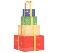 Christmas Decoration Gift Box Xmas Ornament Box Xmas Light 250 LEDs vidaXL