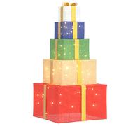 Christmas Decoration Gift Box Xmas Ornament Box Xmas Light 250 LEDs vidaXL