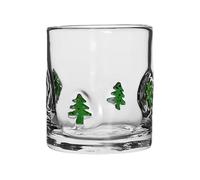 Christmas Decoration Halloween Themed Glass & Bottle Drinkware for Party Home Bar 14 Oz Double Old Fashioned Style Glasses Reusable Cocktail Cups Set Gifts for Women Kids