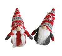 Christmas Decoration Handmade Plushie Scandinavian Mr Mrs Figurines For Home Display Ornements Rudolph Toy Decoration