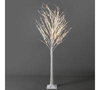 Christmas Decoration LED Birch Tree Pre Lit Warm White Outdoor Xmas Remote Waterproof for Christmas Home Party Wedding Indoor & Outdoor (6ft)