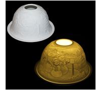 Christmas Decoration LED Ceramic Night Light LB162017 - Snowman Post Box