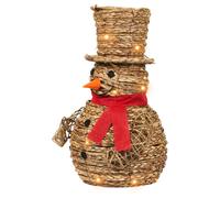 Christmas Decoration LED OLAFSVIK 52 cm Snowman Natural