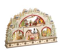 Christmas Decoration LED SELURA 30 cm Light Brown