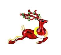 Christmas Decoration s Ladies Brooch Elegant Christmas Brooch Crystal Rhinestone Christmas Brooch Personality Brooch Versatile