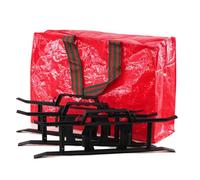 Christmas Decoration Storage Bag Christmas Lights Organizer Storage Bag with Zip Closure Side Handles and H Frame Cable Carriers