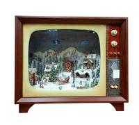 Christmas decoration TV big mountain/village Timstor SINGLE PIECES